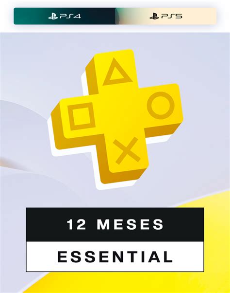 PLAYSTATION PLUS 12 MESES: ESSENTIAL PS4 & PS5