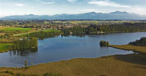 Von Bad Endorf Aus An Den Hartsee E1 BERGFEX Radfahren Tour Bayern