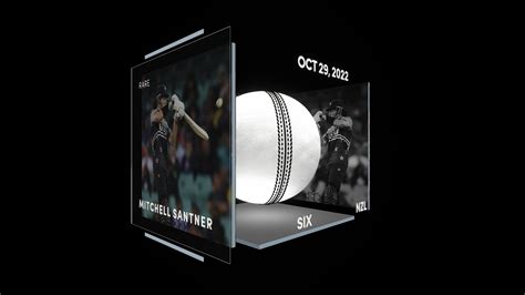 Mitchell Santner Six Icc Mens T Wc Fancraze