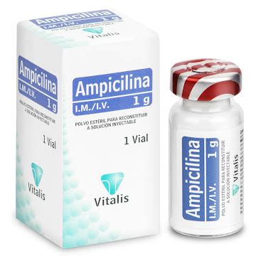 Ampicilina 1 Gr Caja X 1 Ampolla