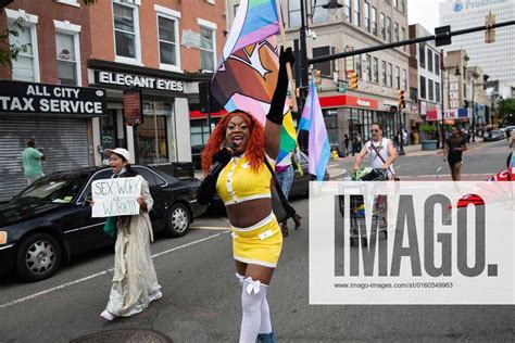 Newark Sex Workers March Activists Gathered At Military Park In Newark