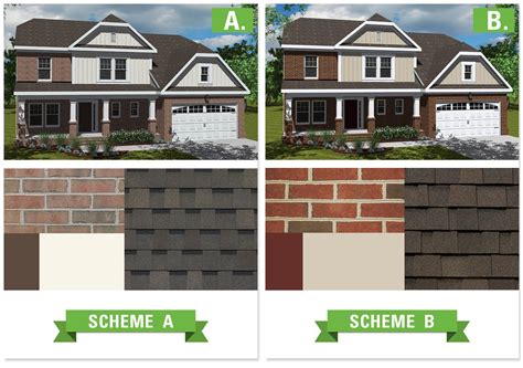 20 Brick And Siding Color Combinations Homyhomee