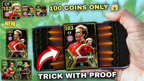 FIRST TRY EPIC RUMMENIGGE 102 100 COIN TRICK TO GET RUMMENIGGE