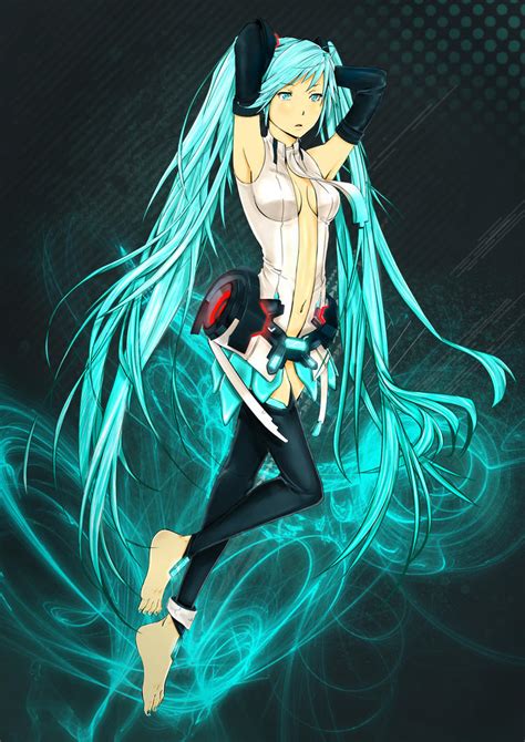 Miku hatsune Append by addixii on DeviantArt