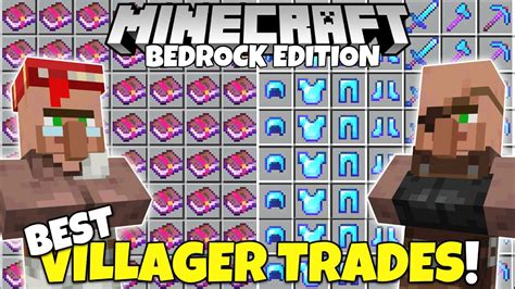 How To Get The Best Villager Trades In Minecraft Villager Trading Tips