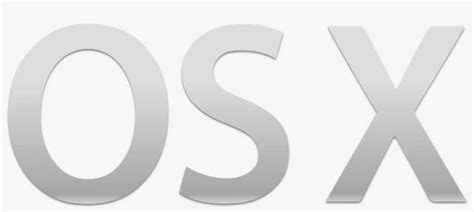 The Os X Logo PNG Image | Transparent PNG Free Download on SeekPNG