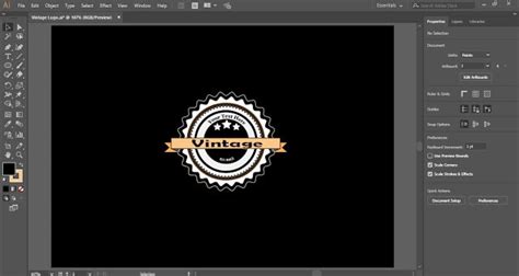 Retro Vintage Logo in Adobe Illustrator - Adobe Tutorial