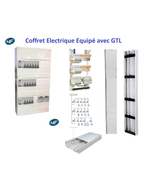 Coffret Lectrique Quip T T Rang Es Inter Diff Ac A