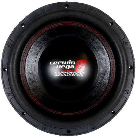 Cerwin Vega Vmax D Dual Ohm High Performance Subwoofer W