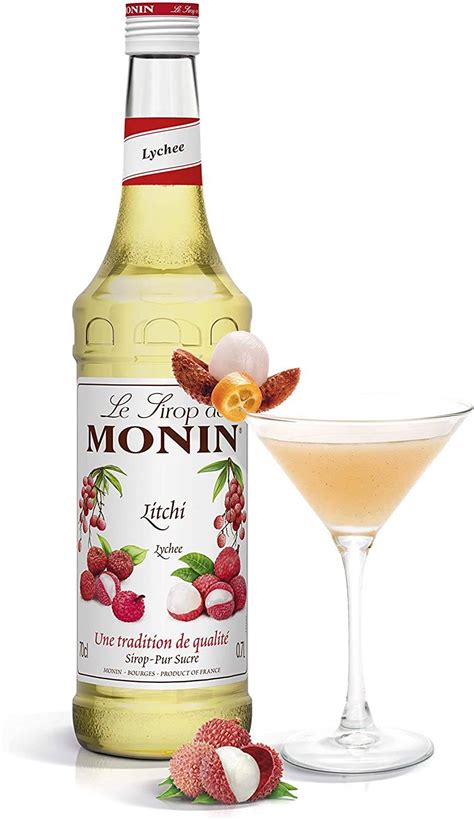 MONIN SYRUP LYCHEE 700ML