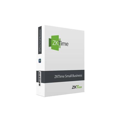 Zkteco ZKTIME SB 500 Licencia Software Control De Presencia