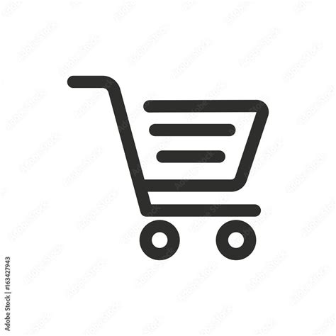 Shopping Basket Vector Icon Stock Vektorgrafik Adobe Stock