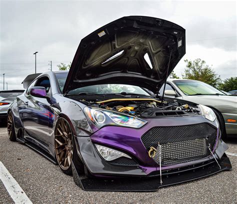 Genesis coupe at a cars and coffee. : genesiscoupe