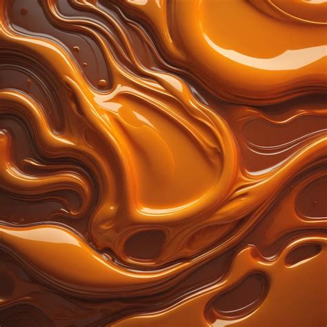 Premium AI Image | A brown background with the chocolate on it