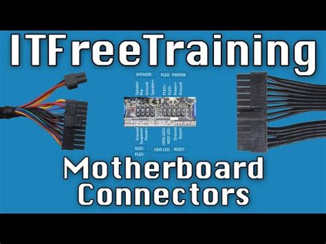 Kinds of Motherboard Connectors - Hardware | RDTK.net