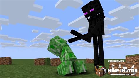 Minecraft Steve Killing Creeper