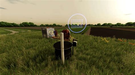 Irrigazione A Sprinkler Posizionabile V1 0 0 0 FS25 Mod FS22 Mod