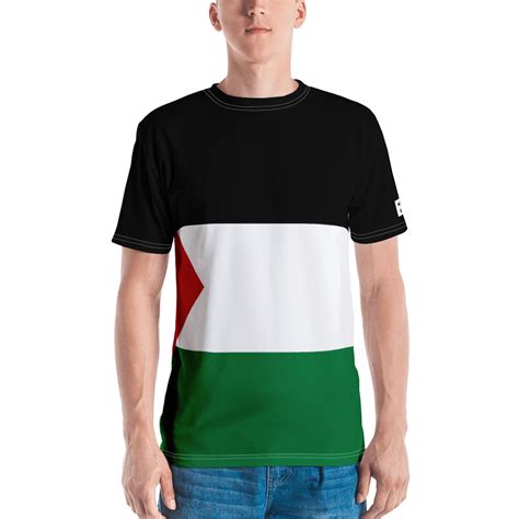 Palestine Flag Men's T-shirt - Flag and Country