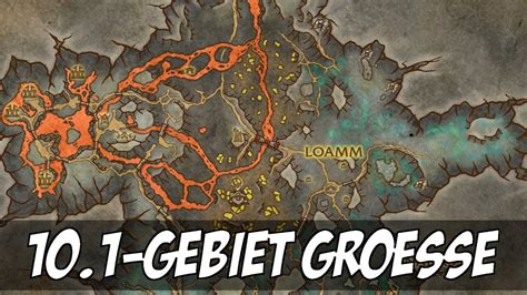 So groß ist das neue Gebiet aus Patch 10 1 im Vergleich zu den