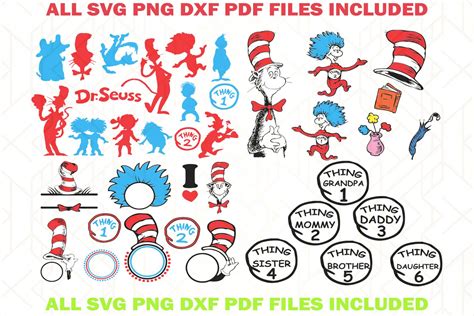 Dr Seuss Svg Bundle Dr Seuss Svg Dr Seuss T Dr Seuss B Inspire