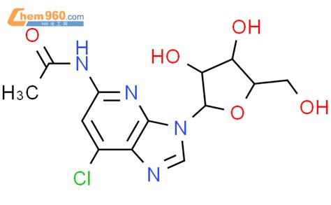 56707 82 5 Acetamide N 7 Chloro 3 B D Ribofuranosyl 3H Imidazo 4 5 B