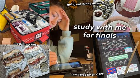 Study Vlog Productive Finals Week What I Eat In A Day How I Prep