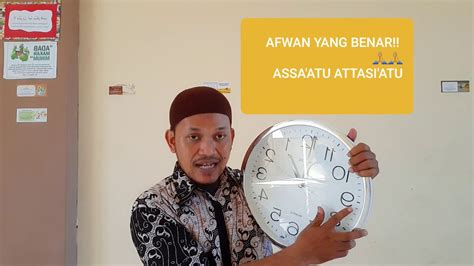 Belajar Bhsarab Tentang Jam Dalam Bahasa Arab Youtube