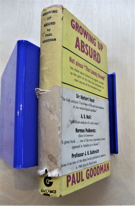 Growing Up Absurd Problems Of Youth In The Organi 8