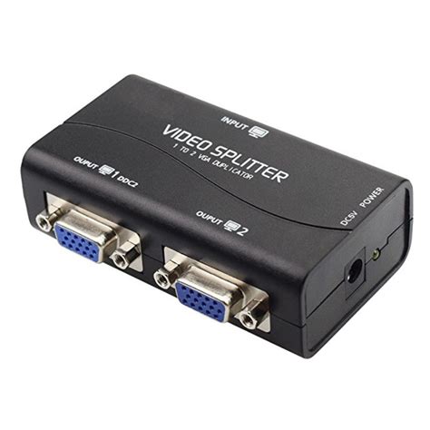 2 Port High Resolution VGA Video Splitter - 250 MHz