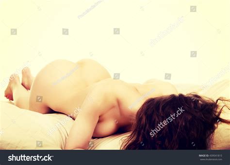 Nude Woman Lying On Bed Stock Photo Shutterstock
