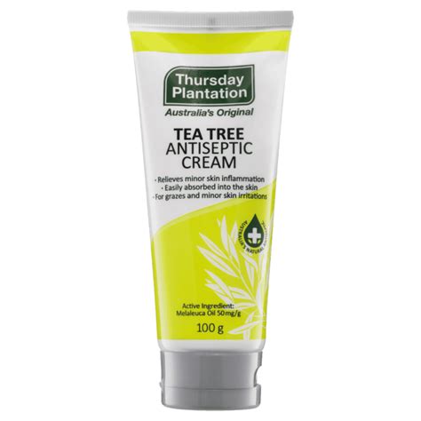 Thursday Plantation Tea Tree Antiseptic Cream 100g Discount Chemist