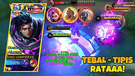 Super Tebal Alucard Vs Baxia Khaleed Build Alucard Dengan Pemecah