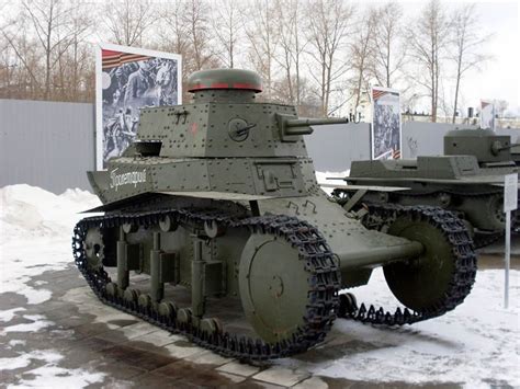 Первый советский танк - Т-18