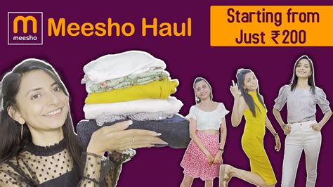 Meesho Haul Tops Bottoms Starting From Just Rs Tried