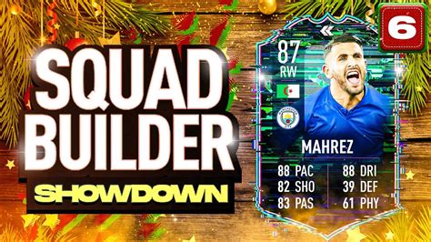 Fifa Squad Builder Showdown Advent Calendar Riyad Mahrez Day