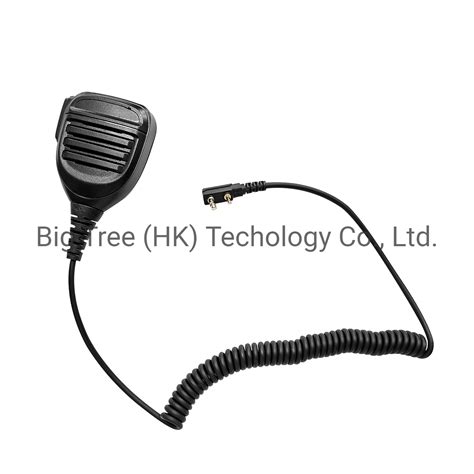 Shoulder Speaker Mic 2 Pin Two Way Radio Micphone For Baofeng UV 5r UV