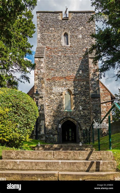 La Chiesa Di San Martino A Canterbury Kent Inghilterra Situata Poco