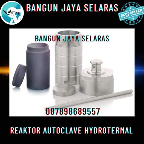 Jual Reaktor Autoclave Hydrotermal Hidrotermal Untuk Laboratorium