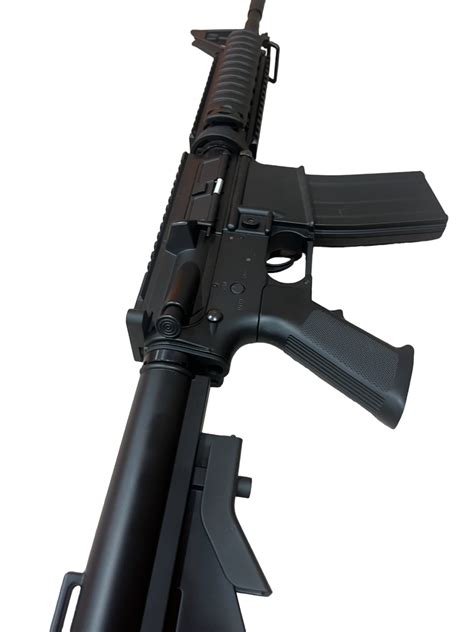 Huntsman Arms .177/4.5mm M4 RIS Tactical Rifle (Co2 Powered - Black ...