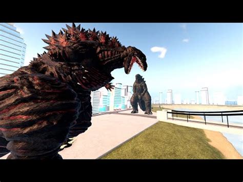 Roblox Kaiju Universe Shin Godzilla Vs Godzilla Youtube