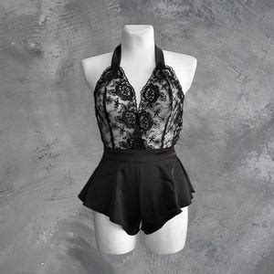 Crotchless Nightgown Sheer Nightgown See Through Lingerie Sexy Sheer Lingerie Lace Babydoll