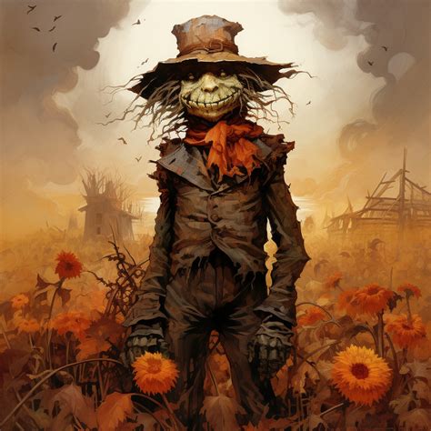 Halloween Scarecrow Art Free Stock Photo - Public Domain Pictures