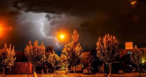 Pronostican tormentas eléctricas en la cordillera de las Regiones de