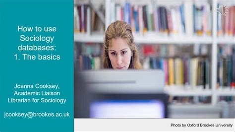 How To Use Sociology Tutorial