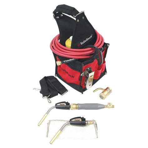 Turbotorch Proline Self Lighting Propane Map Torch Kit With Tool Bag