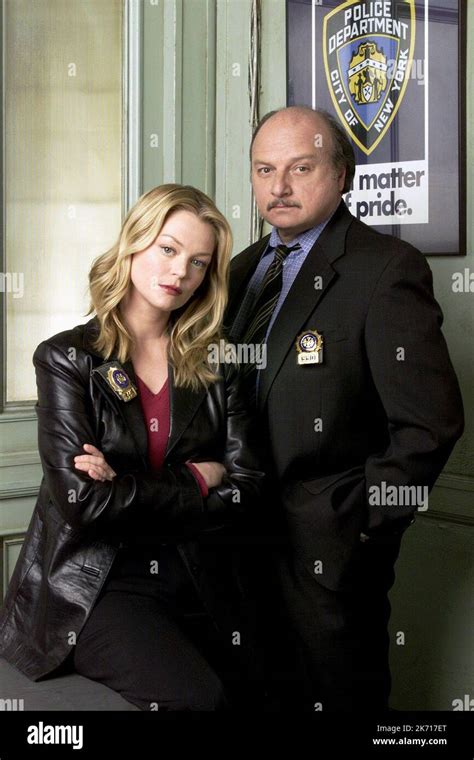 Charlotte Ross Dennis Franz Nypd Blue Season Stock Photo