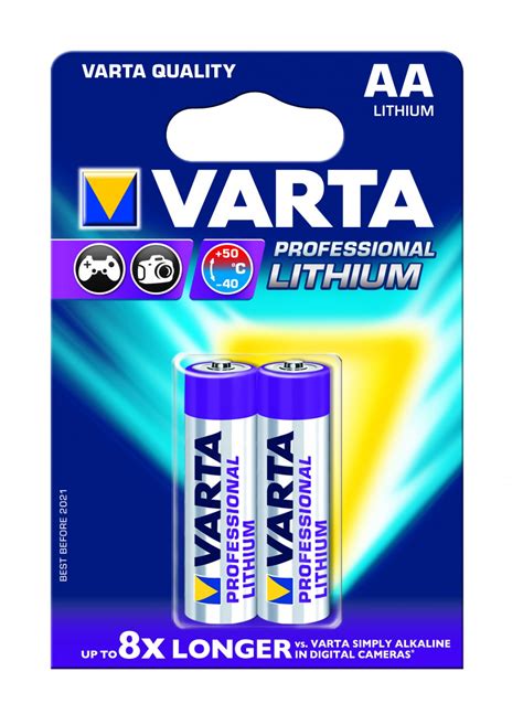 Baterie Varta Profesional 6106 R6 AA Lithium MegaTek