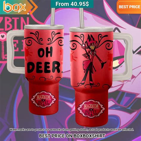 Alastor Oh Deer Hazbin Hotel Tumbler Express Your Unique Style With