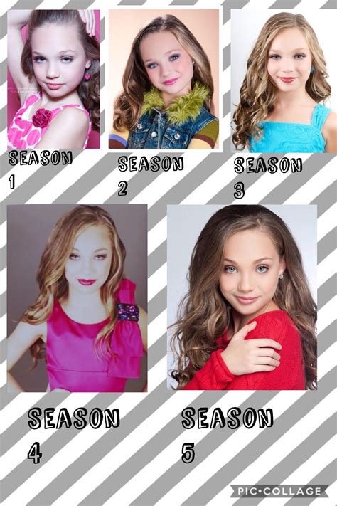 Maddie Ziegler Through The Years On Dance Moms Dance Moms Maddie