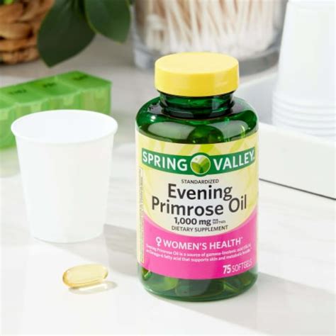 Spring Valley Women S Health Evening Primrose Oil Softgels 1000 Mg 75